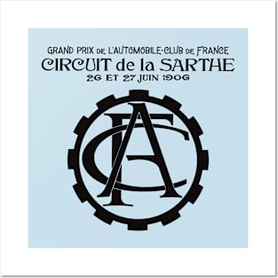 1906 Circuit de la Sarthe Posters and Art